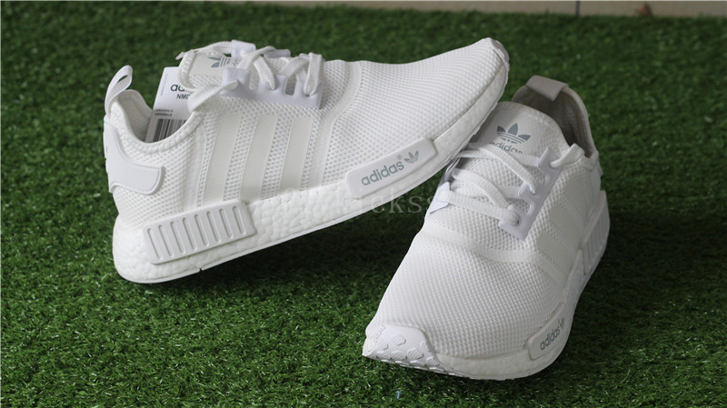 Real Boost Adidas NMD Mesh Triple White